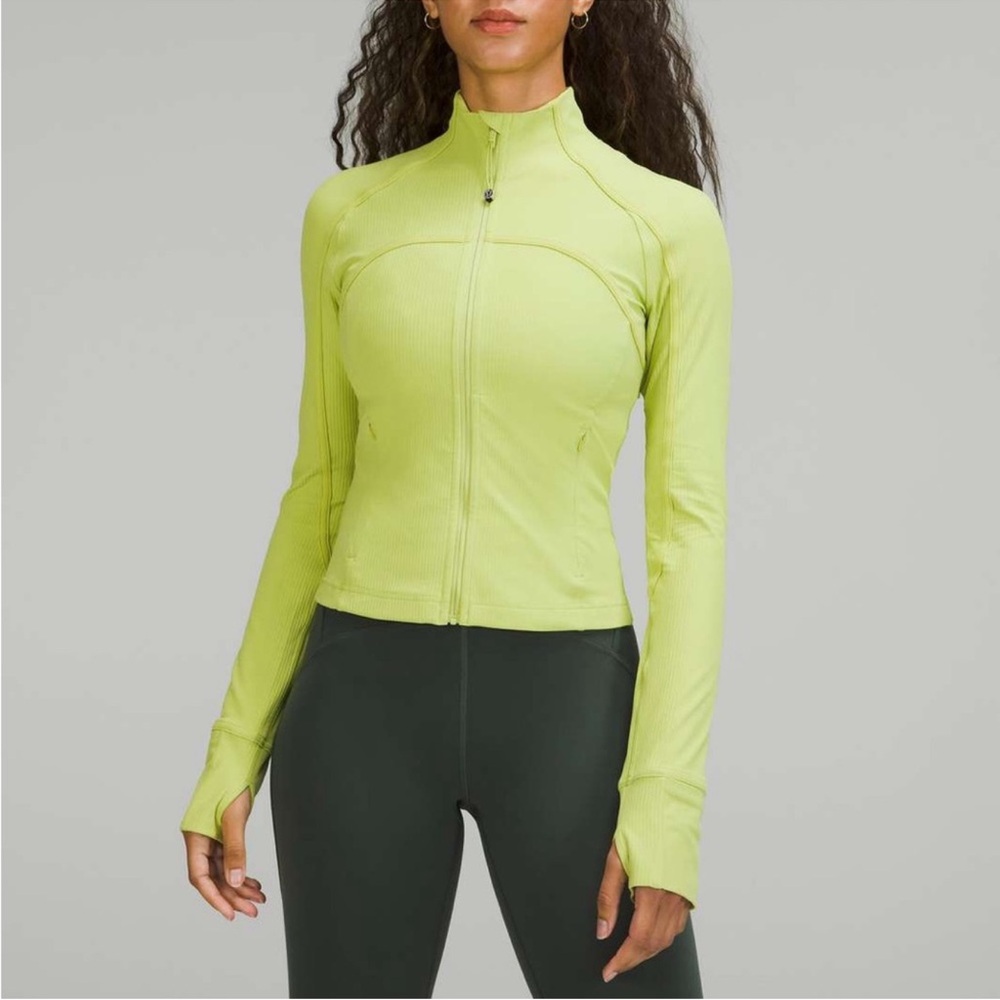 Lime Green Zip-Up Jacket